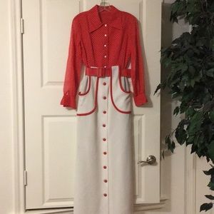 Vintage one piece dress!